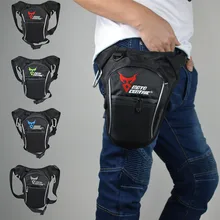 Moda motocicleta bolsa cartuchera Hip Bum Fanny Pack impermeable motocicleta bolsa al aire libre Casual riñonera motocicleta bolsa negro