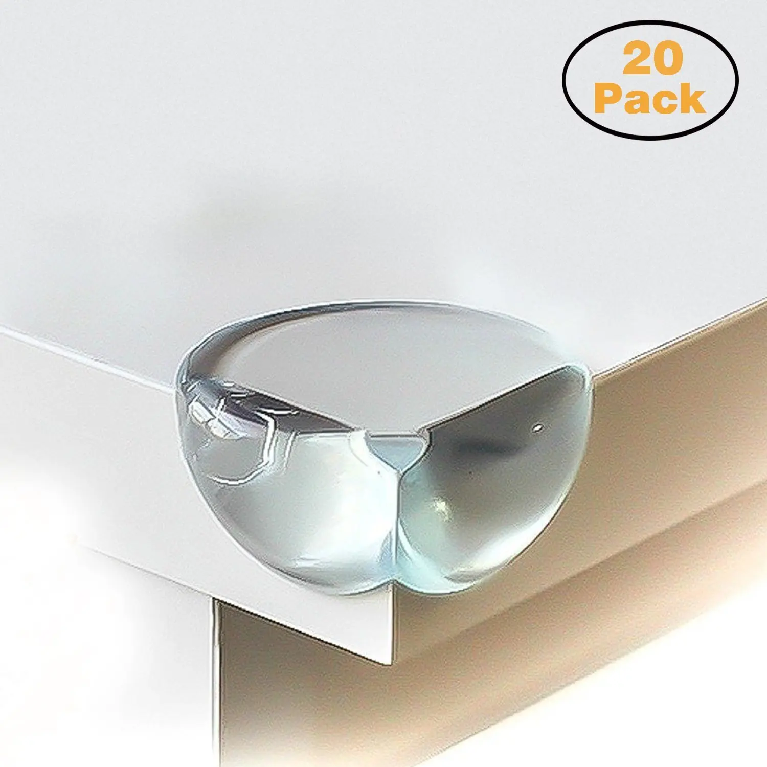 Safety Corner Protectors Guards (20pcs Large Clear) Table Corner Guards