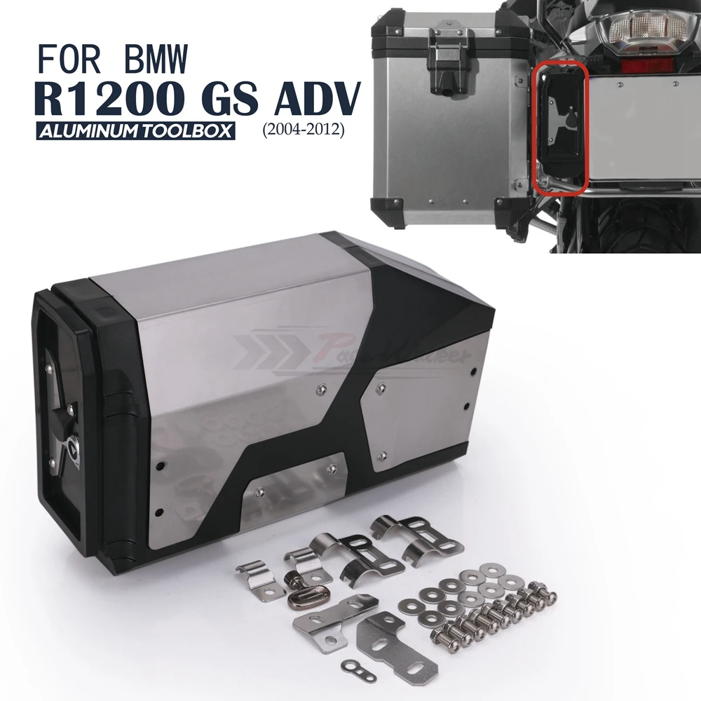 4 2 литров декоративная алюминиевая коробка Toolbox подходит для BMW R1200GS LC Adventure 2013 2017