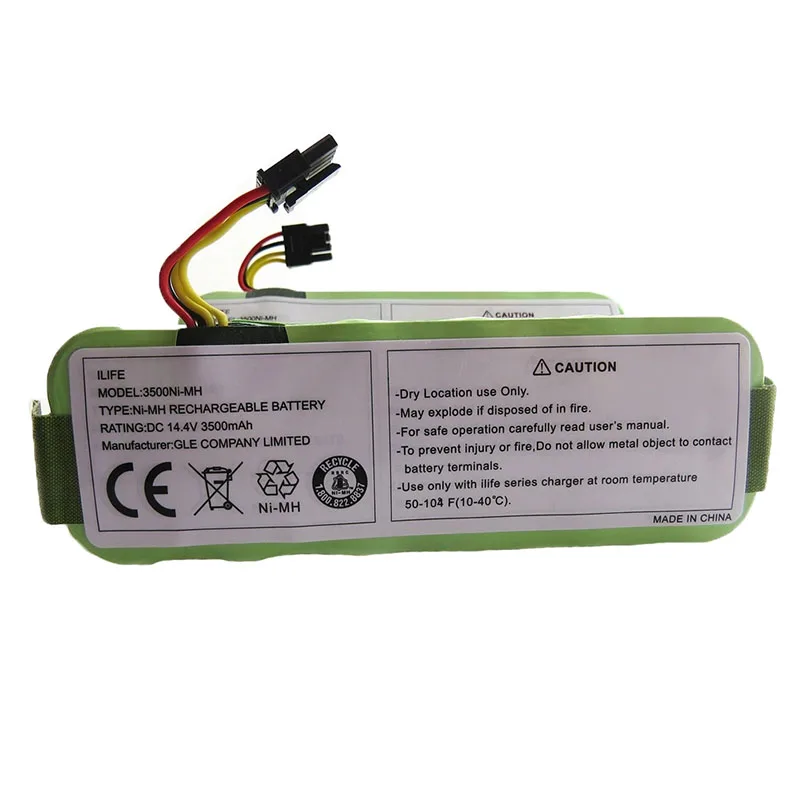 Аккумулятор NI MH 3500 мА/ч 14 4 В для kitel kt505 Haier T322 T321 T320 T325 запчасти роботизированного