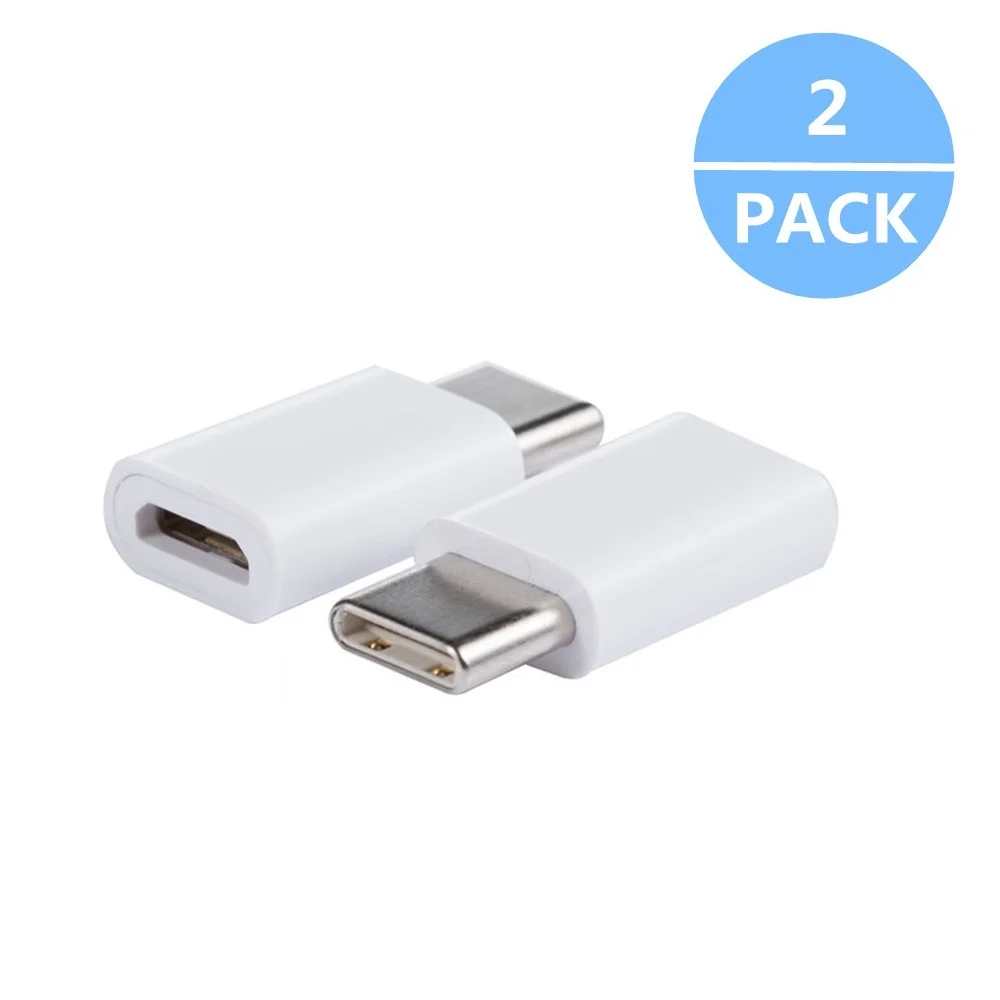 2 шт. кабель Type-C адаптер к Micro USB для Sony Xperia L1/L2/X1/XZ1/XZ2 Быстрая зарядка синхронизации