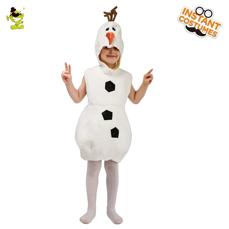 Children White Olaf Costume Role Play Cute Cartoon Animal Kids Olaf Costumes for Animals for Carnival&Children's Days Children White Olaf Costume Role Play Cute Cartoon Animal Kids Olaf Costumes for Animals for Carnival&Children's Days