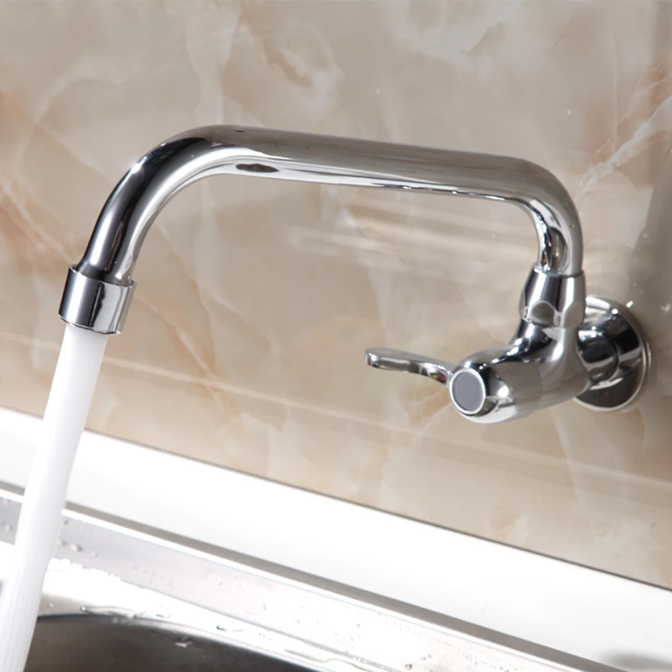 Kitchen Faucet Tap 1 Hole Single Handle Single Cold Water Faucet Tap Low Price Supporting to Mixed Batch of Tap Traditional Type