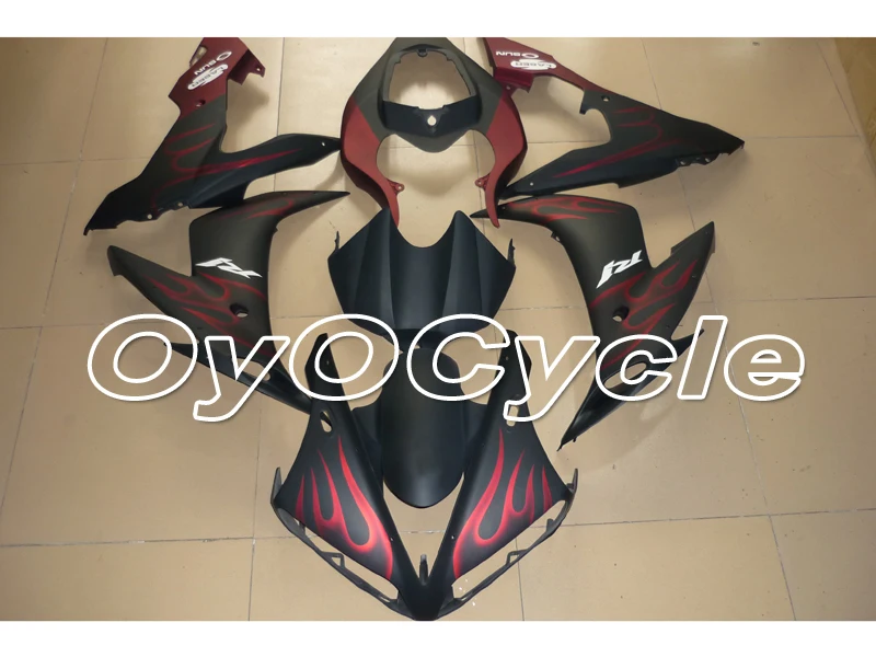 

For Yamaha 09-12 YZFR1 YZF-R1 YZF R1 Motorcycle Fairing Bodywork Kit ABS Plastic Injection 2009 2010 2011 2012 Black