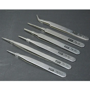 

Stainless steel anti-static tweezers with forceps with forceps and forceps with forceps