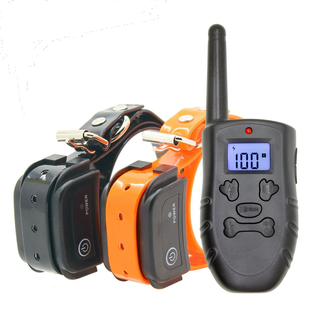 300m Remote Rechargeable And Waterproof Electronic Dog Training Collar
