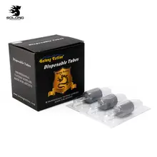 15 шт стерильные одноразовые для татуировок трубки резиновые мягкие серые ручки для тату оборудования машины питания аксессуары 1," 30 мм G603C