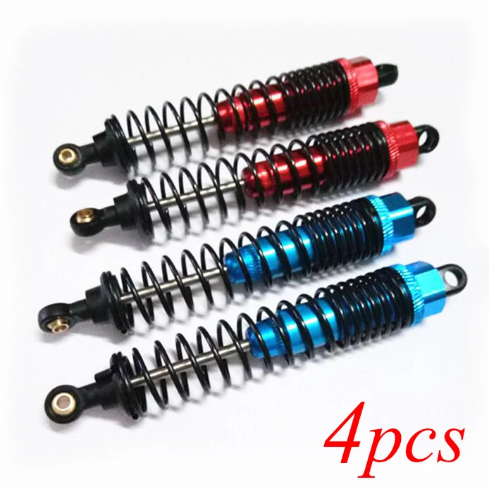 Free Shipping 4PCS 1/8 1/10 Scale RC Car Metal Shock Absorber Modify