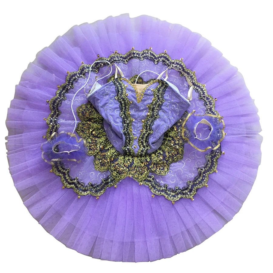 Don Quixote Professional Ballet Tutus Lilac Platter Stage Costume BT8941H Ballerina Nucracker Girls Classical Performance