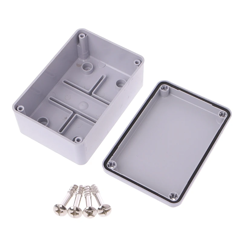 

100x100x50mm ABS Enclosure Junction Box Adaptable IP55 Waterproof Weatherproof
