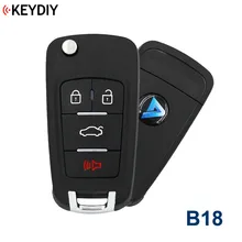 KEYDIY 4 кнопки универсальный пульт дистанционного Управление ключ серии B B18 для KD900 KD900+, URG200 KD-X2 машины