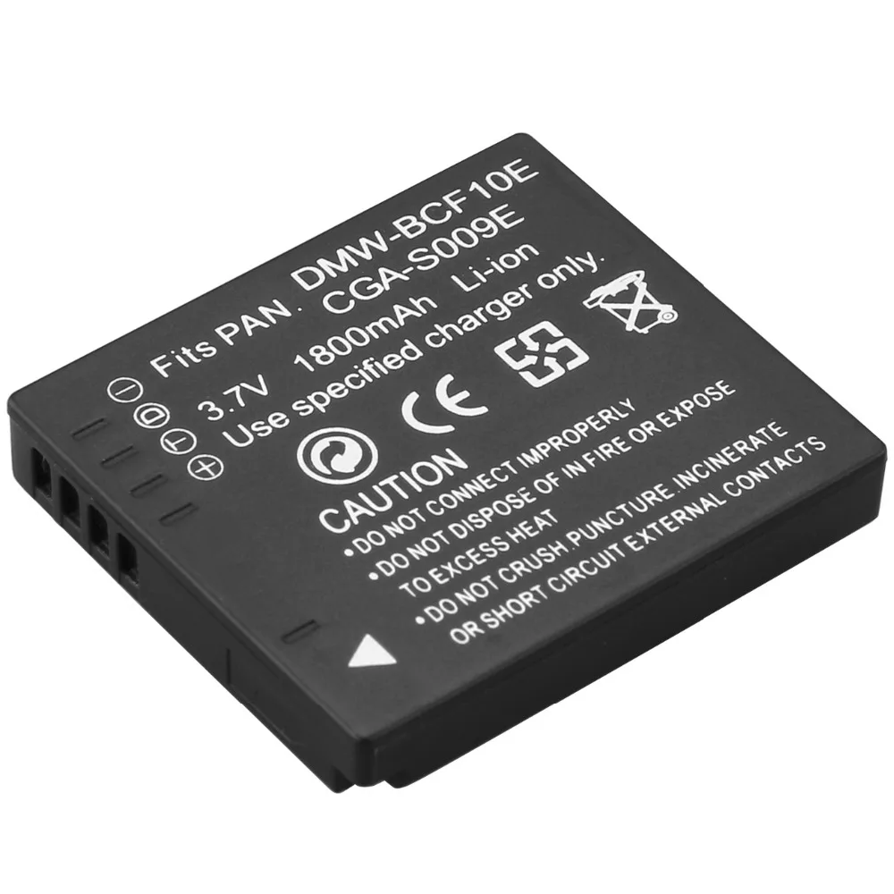 3x Probty DMW BCF10E BCF10e батареи камеры для Panasonic DMC FS12 FS4 FX40 F2 FT1 FT3 TS1 TS2 TS3 FX550|camera battery|battery for