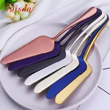 1 шт. лопатки для торта пицца пирога из нержавеющей стали, посуда для сыра, сервер, золотой резак для пиццы, лопатка для торта, нож для кухни, инструмент для выпечки