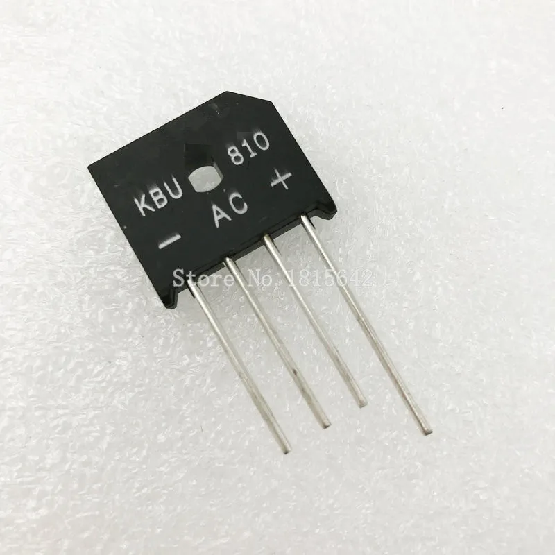 5PCS KBU810 KBU-810 8A 1000V Diode Bridge Rectifier New diode bridge rectifier rectifier diodes electrical rectifier diodes