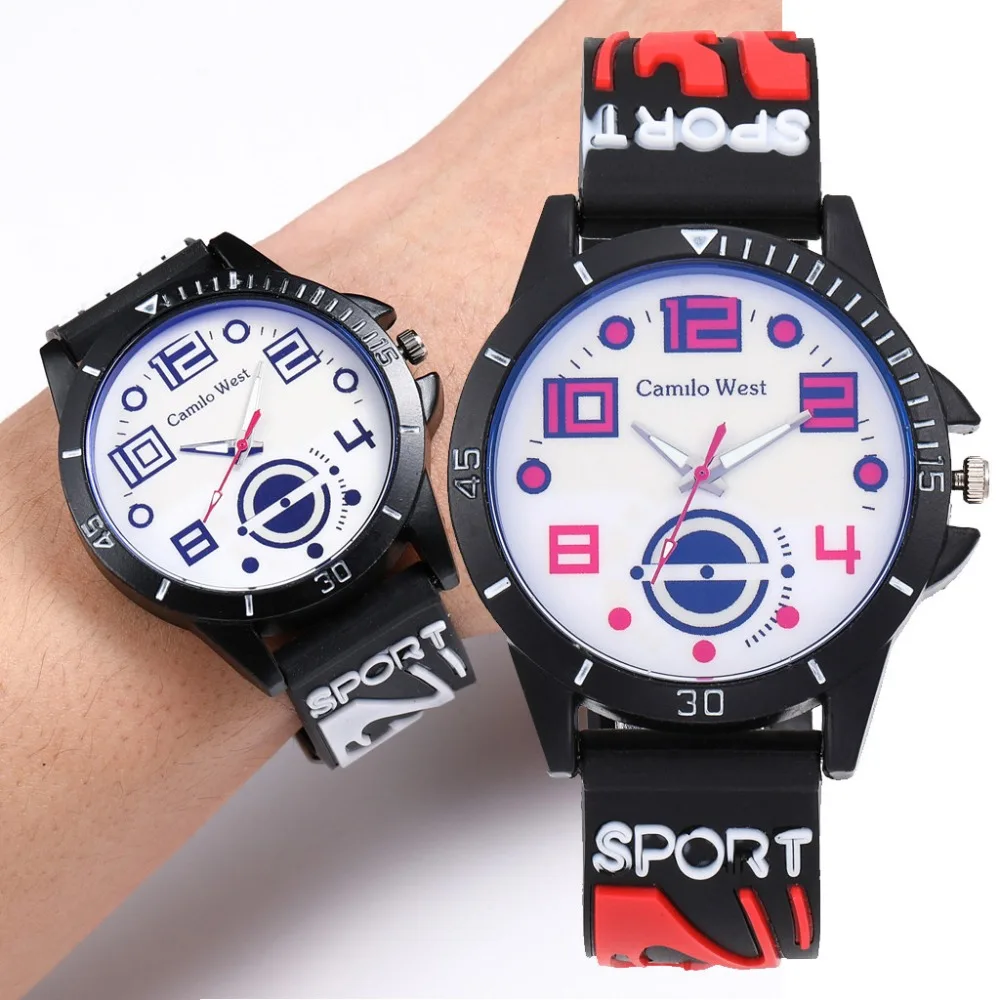 

Men's Watch Fashion Reloj Hombre Trend High Quality Outdoor Sports Watch Silicone Strap Wristwatch For Gift relogio masculino Q5