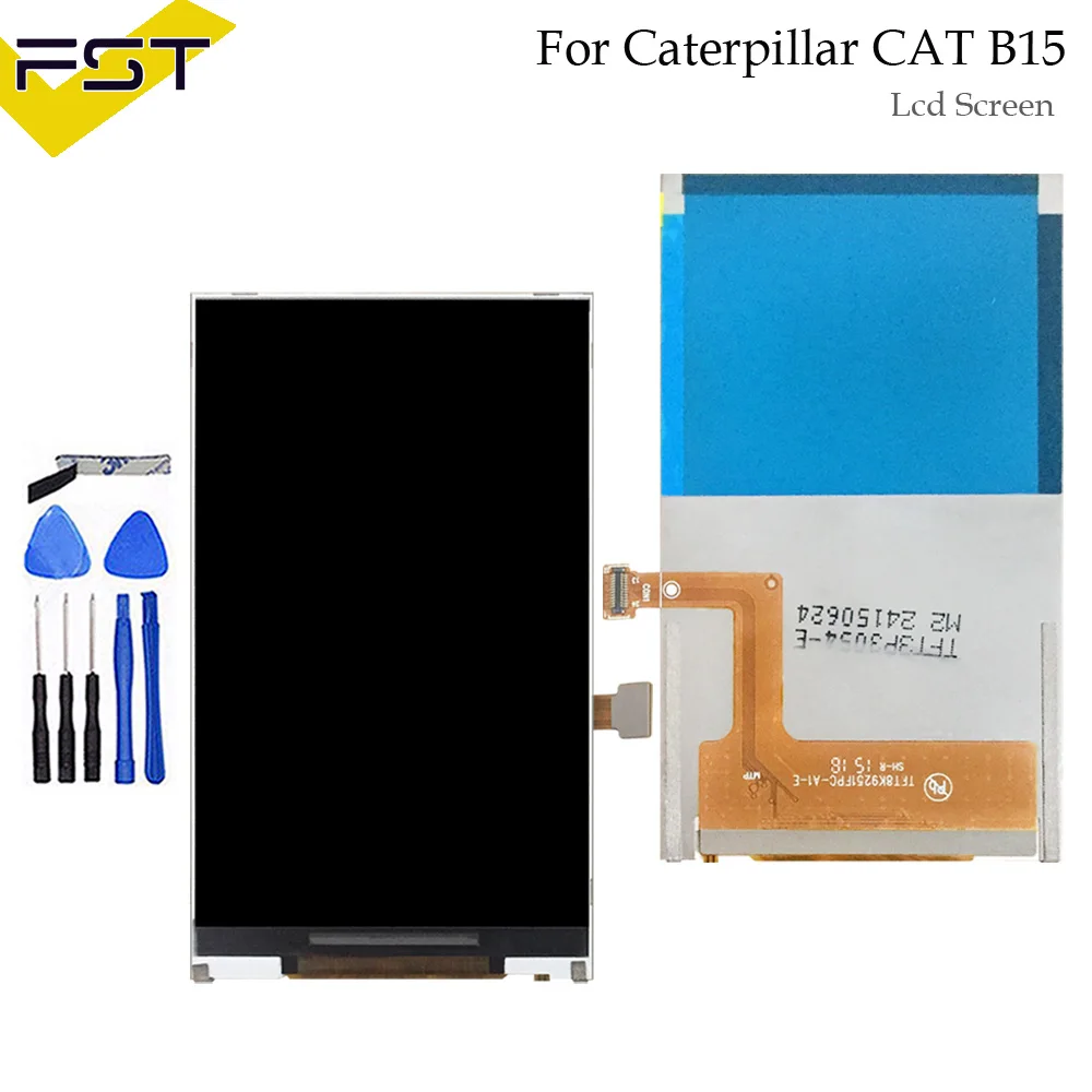 

100% Tested 4.0'' For Caterpillar CAT B15 LCD Display Spare Parts For Cat B15 Screen Lcd Mobile Phone Accessories
