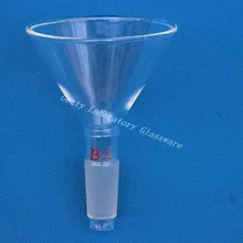 100 мл Стеклянная Воронка для порошков, диаметр 90 мм, с 24/40 стандартным соединением