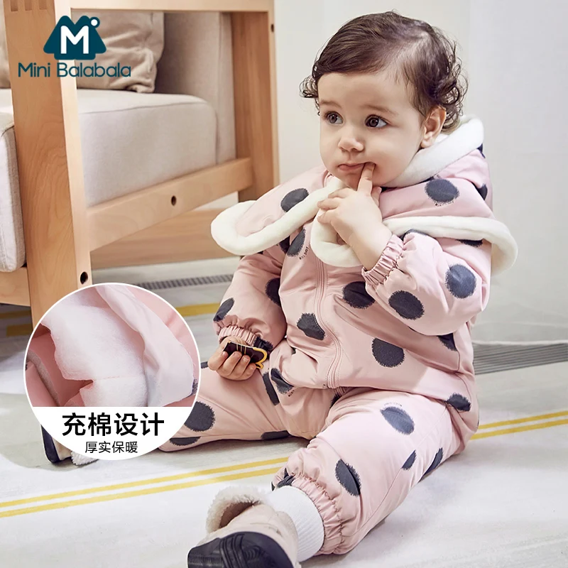 

Autumn & Winter Newborn Infant Baby Clothes Fleece Jumpsuit Boys Romper Hooded Jumpsuit koala Baby Bebe Menino Macacao