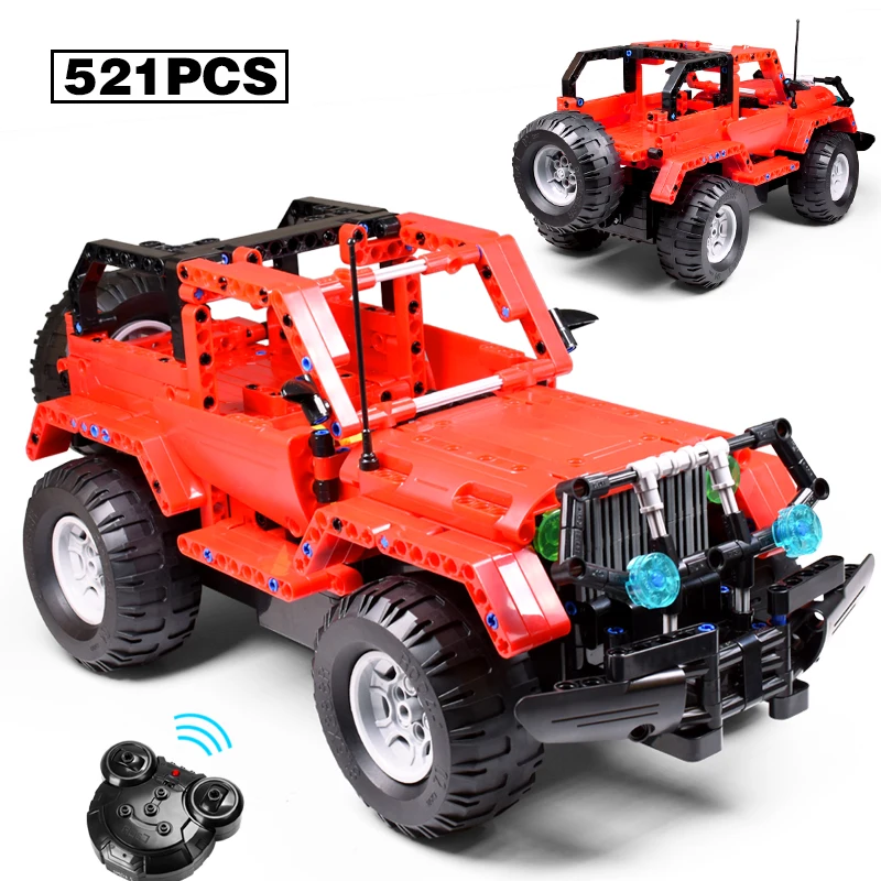 

521pcs Building Blocks Technic Series Blocks Compatible The Ultimate All Terrain Off-Road Climbing Trucks Model Block