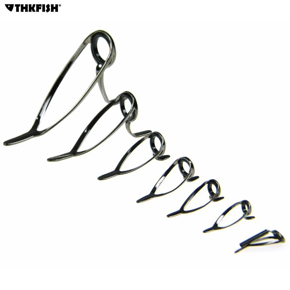 7pcs 2mm 14mm Jigging Guides Surf Fishing Rod Guide Sea Heavy Duty Boat