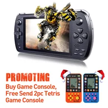 $ Number pulgadas JXD S5800 3G Quad Core Teléfono Inteligente Juego de Consola de Juegos consola de Teléfono Tablet PC TV Caja de mango Negro de la consola Del jugador Del Juego