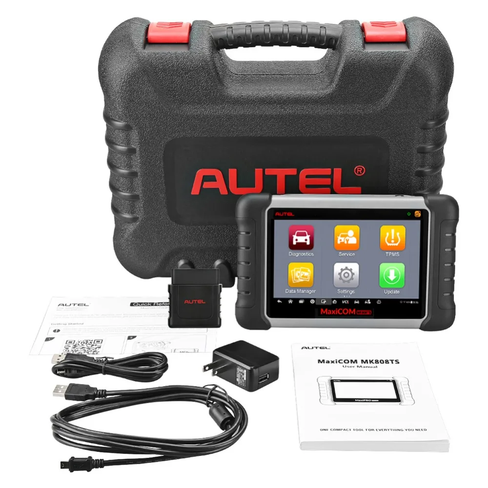 Autel MK808TS Профессиональный Автомобильный сканер TPMS Программирование OBD2 Bluetooth