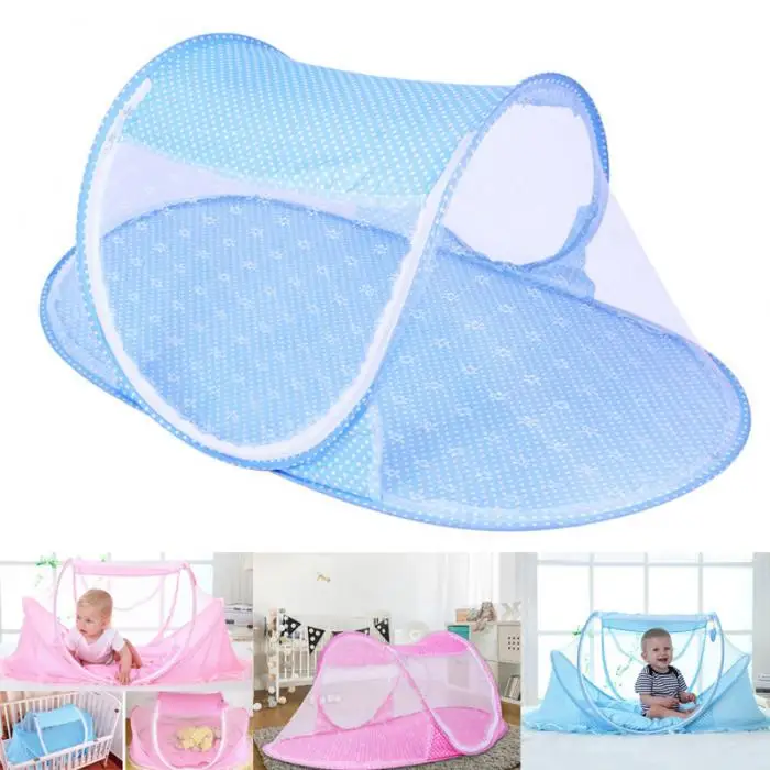 Foldable Baby Mosquito Net Tent Netting Portable for Crib Cot Bedroom Outdoor M09