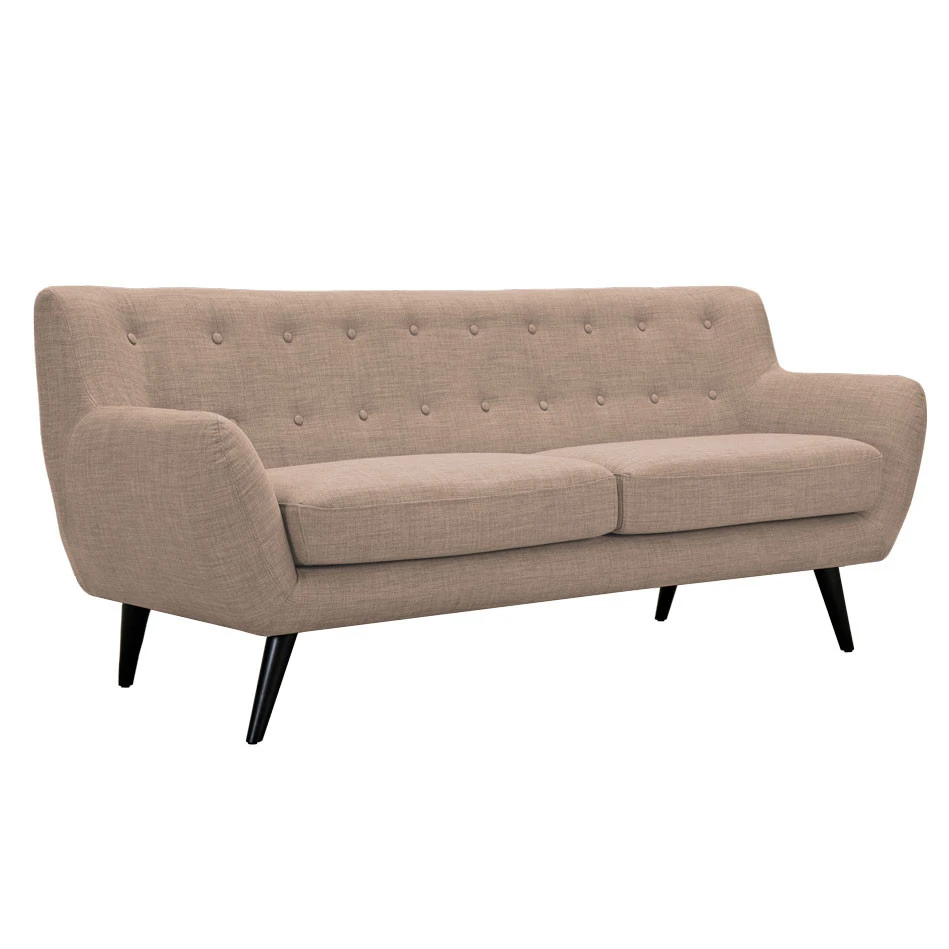 Light Sand Ida Sofa -  Black (1)