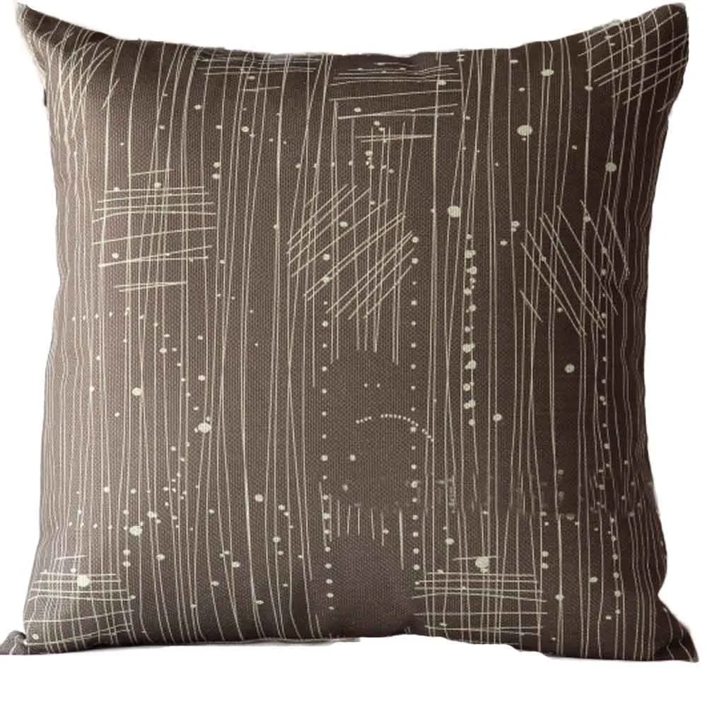 

Pillow Case Cover Square 45cm*45cm Linen Pillow Cases Bedding Sofa Bed Home Decoration Festival Cushion Cover L528