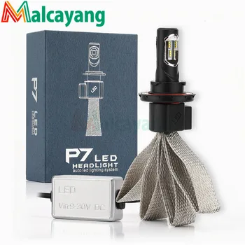 

2PCS P7 H1 H4 H7 H27 H3 HB3 HB4 H11 H13 9004 9007 Super Bright LED Headlight Bulbs For Motorcycle Auto 9600LM 6000K