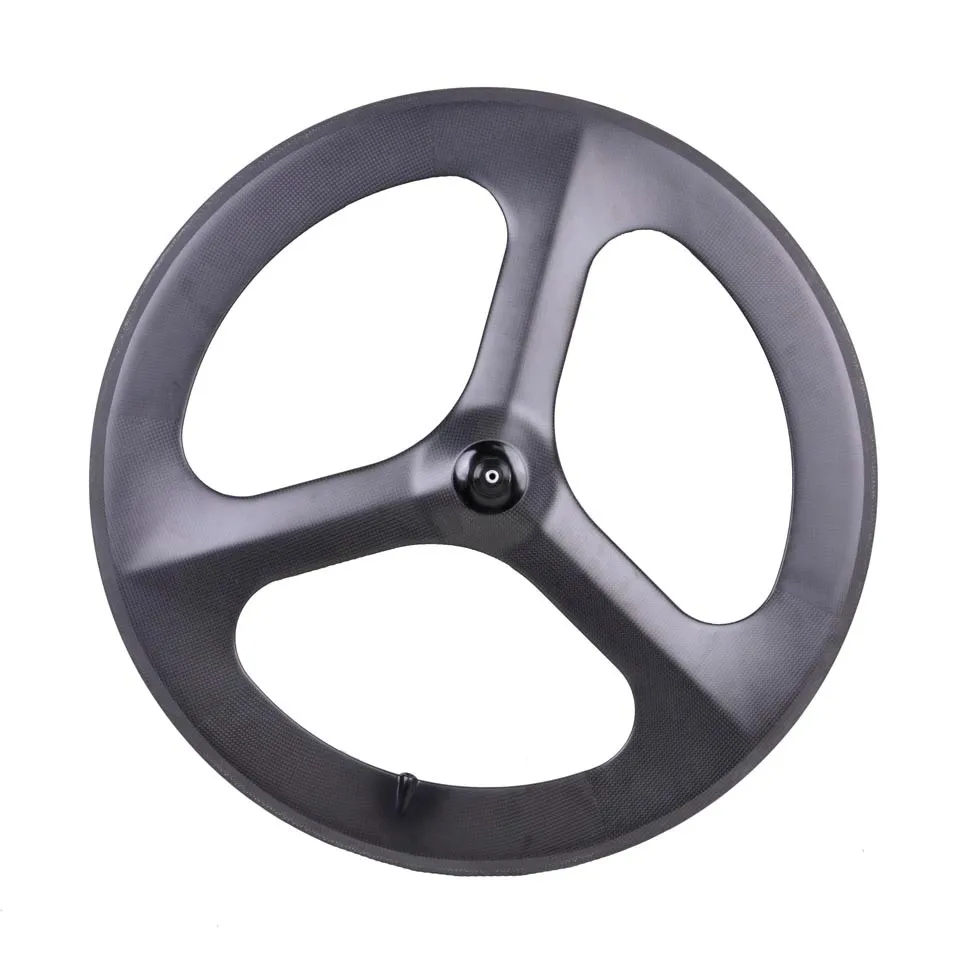 Cheap New design 2016 tri spoke clincher time trial TT bicycle wheelset 3 spokes road bicycle wheels one pair 1