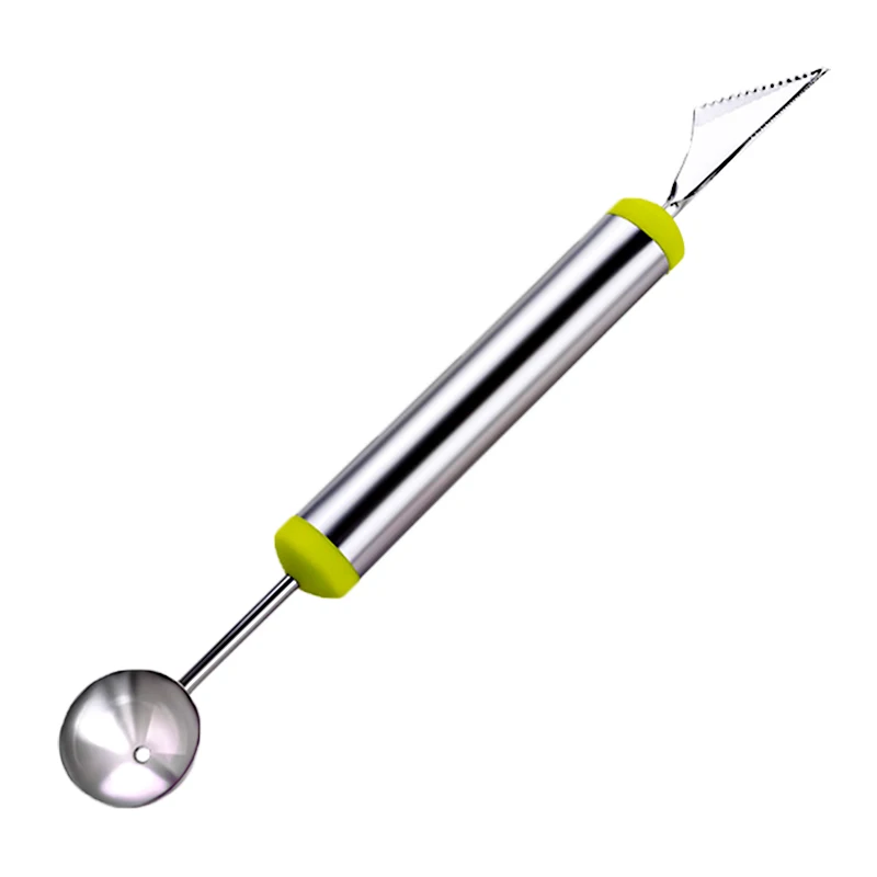 

Creative Ice Cream Dig Ball Scoop Spoon DIY Fruit Assorted Cold Dishes Tool Watermelon Melon Fruit Carving Knife Cutter Gadgets