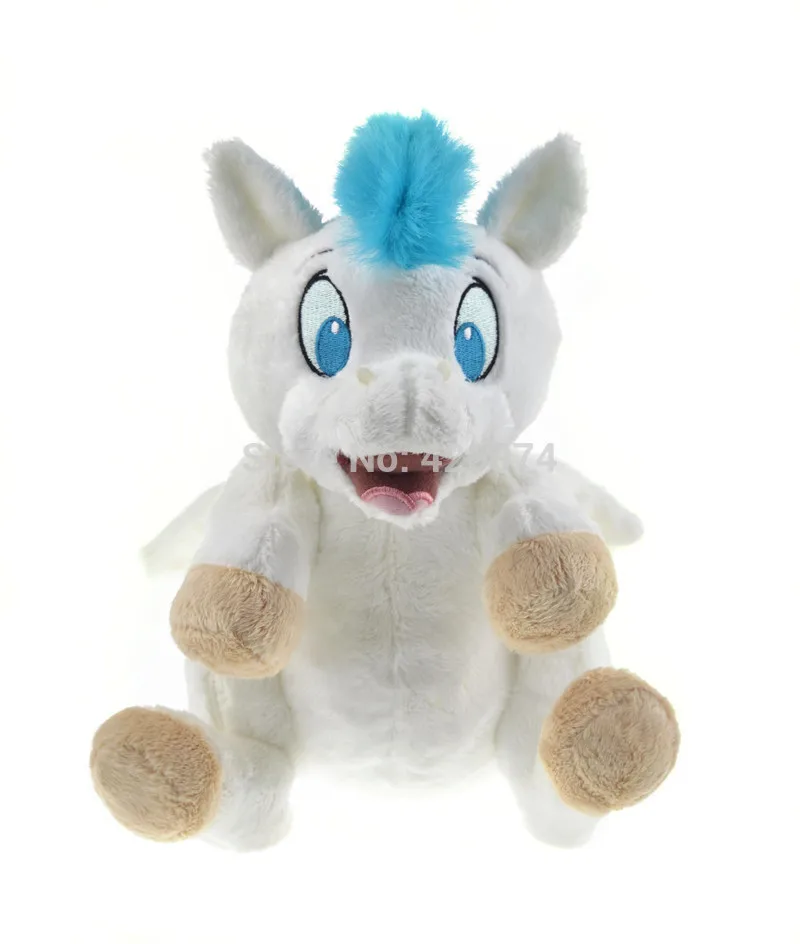 New Hercules Baby Pegasus Plush For Girls Boys White Horse Kids Stuffed Animals Toys Children