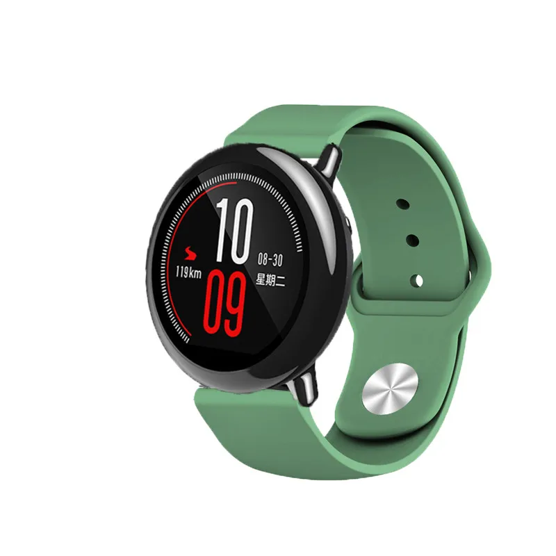 4в1 Huami Amazfit Pace ремешок силиконовый спортивный на запястье часы браслет +