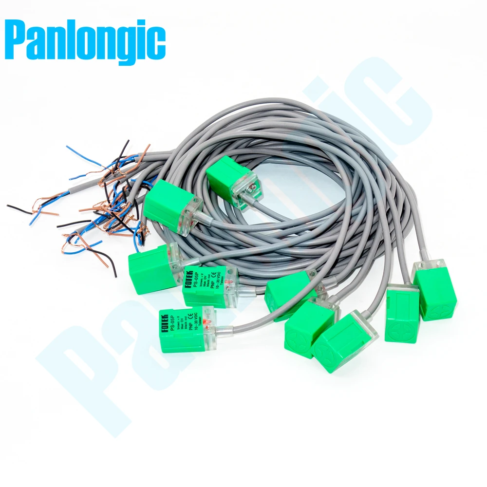

10PCS General Corner Type & Square Proximity Sensor Switches PS-05P 4mm DC 10-30V PNP NO Normal Open NEW Free Shipping