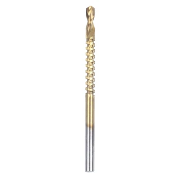 

New Titanium Coated HSS Drill Saw Bit Set Woodworking Wood Tool Drill Bit