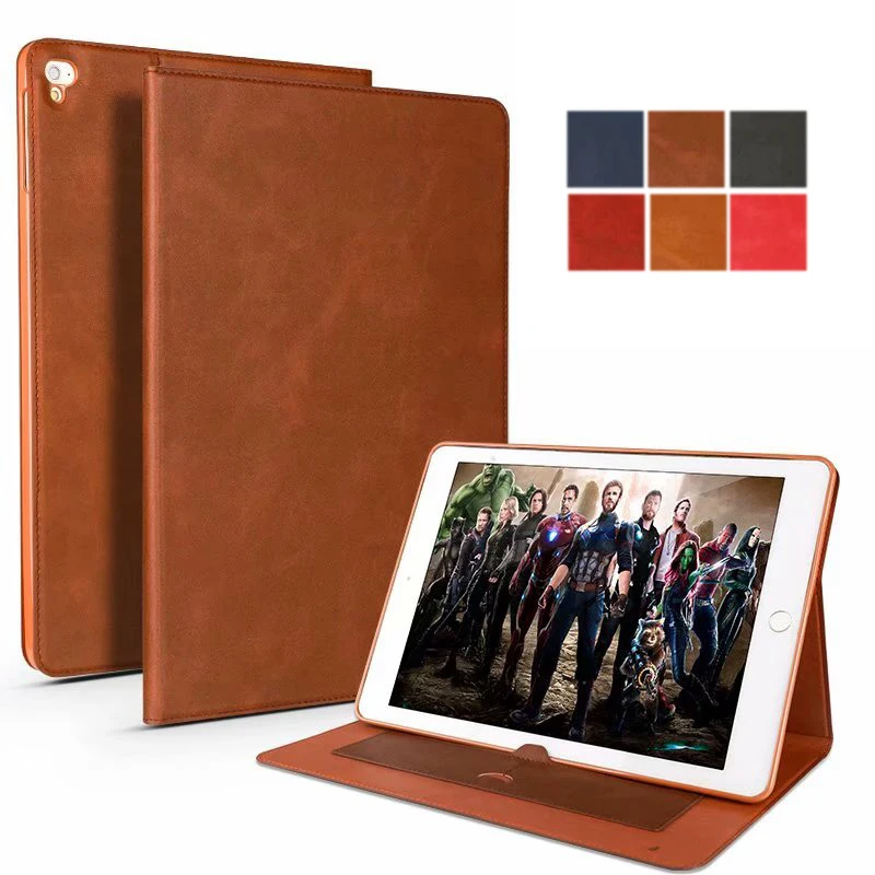 

Case for iPad Pro 9.7 inch PU Leather Smart Cover Folio Stand Case For New iPad 9.7 2017 2018 Cover For iPad 1 air air2 ipad 5 6