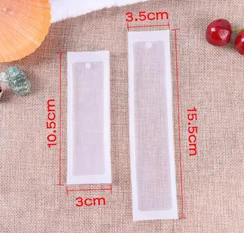 

XCDIY Rectangle Silicone Mold Mould Epoxy Resin Jewelry Bookmark DIY Craft Moulds Tools