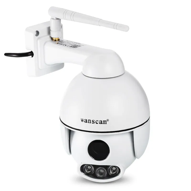 Внешняя ip-камера Wanscam K54 с разрешением 1080 P, WiFi, ИК, 50 м, ночное видение, FHD, для лица, автоматическое отслеживание, PTZ Pan Tilt, 4X Zoom, двухсторонняя аудио камера видеонаблюдения