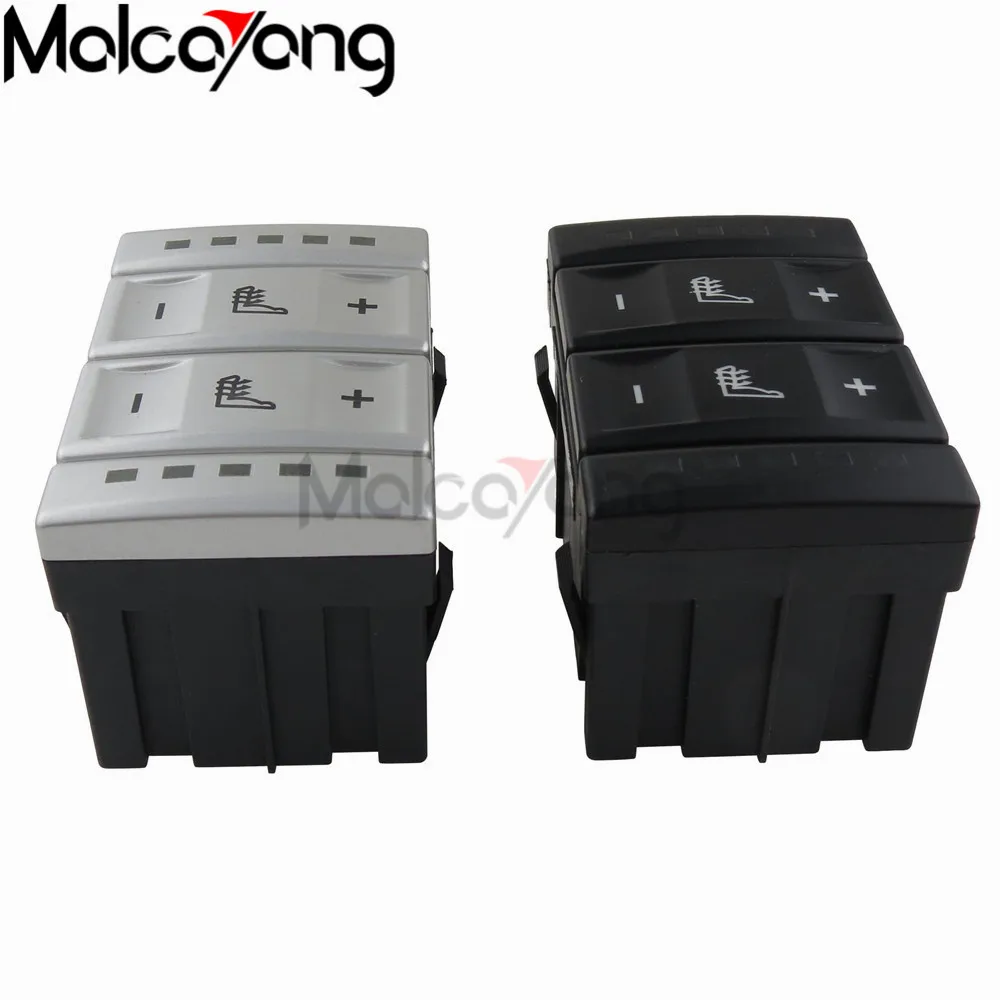 Серебряный/черный электрический переключатель с подогревом переключатель для Ford Mondeo MK3 S-Max 6M2T-19K314-AC 6M2T19K314AC