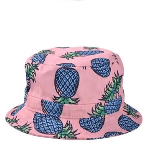 Прекрасный банан фрукты ведро шляпы с принтом шляпа от солнца для женщин шляпа от солнца Chapeau Touca дизайнер шляпа рыбака Casquette - Цвет: 2
