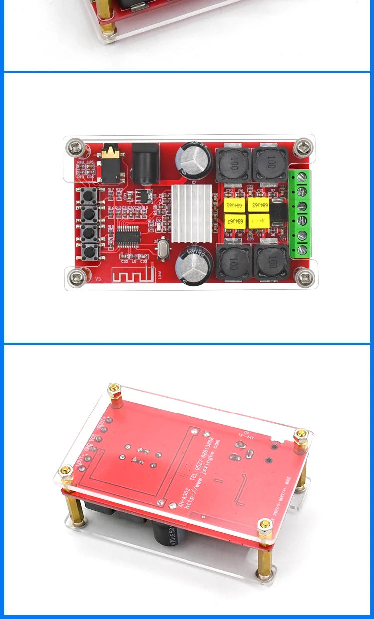 Kaolanhon DC12~ 24 В 50 Вт* 2 TPA3116D2 высокой мощности 5,0 bluetooth усилитель доска Кристалл цифровой усилитель мощности доска XH-A302