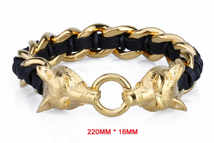 new-punk-titanium-stainless-steel-ethiopian-gold-wolf-head-bracelet-men