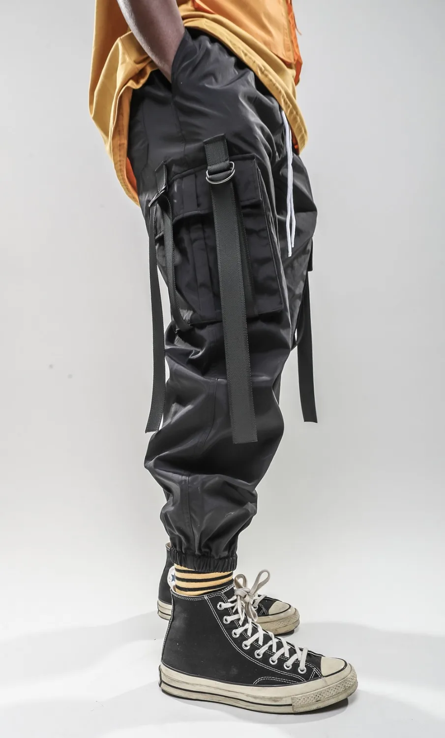 VFIVEUNFOUR 2019 Cargo Pants  Pockets Sweatpants Side Ribbon Baggy Harem Joggers Pants Streetwear Track Pants Male Harajuku 