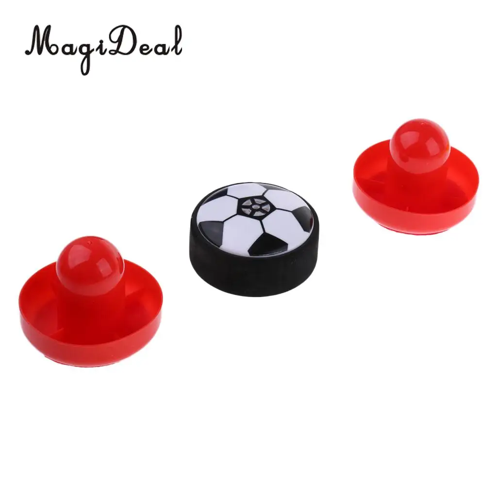 MagiDeal Kids Children Hover Ball Air Hockey Hover Soccer Football Field Game Toy Set