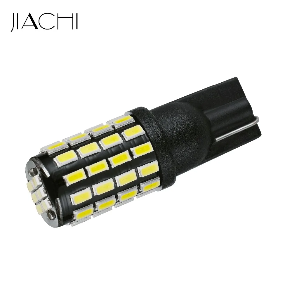 JIACHI 100 шт./лот T10 W5W 194 168 2825 12-24V неполярный 3014 Светодиодный 54Chipest светодиодный Замена лампы Автомобильные стояночные огни супер белый