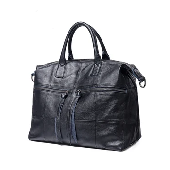 

2018 New Hobos Bags For Women Genuine Leather Handbag Real Cow Leather Tote Female Casual Shoulder Messenger Bags