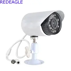 REDEAGLE 1080 P 720 P AHD камера безопасности 2MP 3,6 мм HD объектив 24 шт. IR ночного видения наружные цилиндрические камеры безопасности для AHD DVR