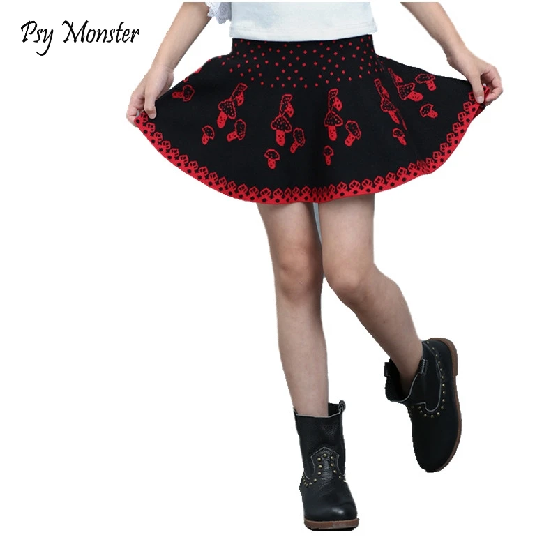 Baby Girl Skirt Knitting Children Waist Knit Tutu Party Girls Skirts