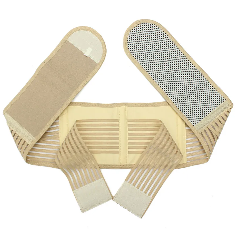 

Waist Brace Support Tourmaline Spontaneous Heating Protection Magnetic Therapy Belt Waist Warm Massage Brace FREE SHIPPING Y011